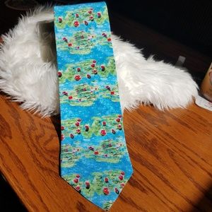Monet in Normandy Silk Tie